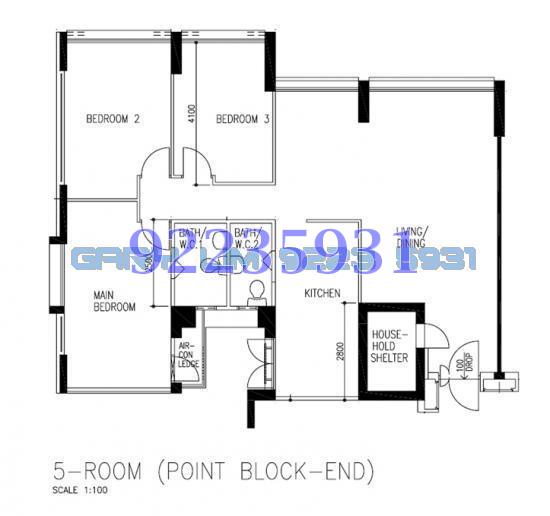 Blk 700C Ang Mo Kio Avenue 6 (Ang Mo Kio), HDB 5 Rooms #85855382